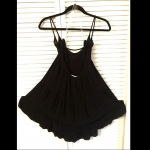 Backless Black Dress